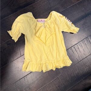 Juicy Couture Bright Yellow Top